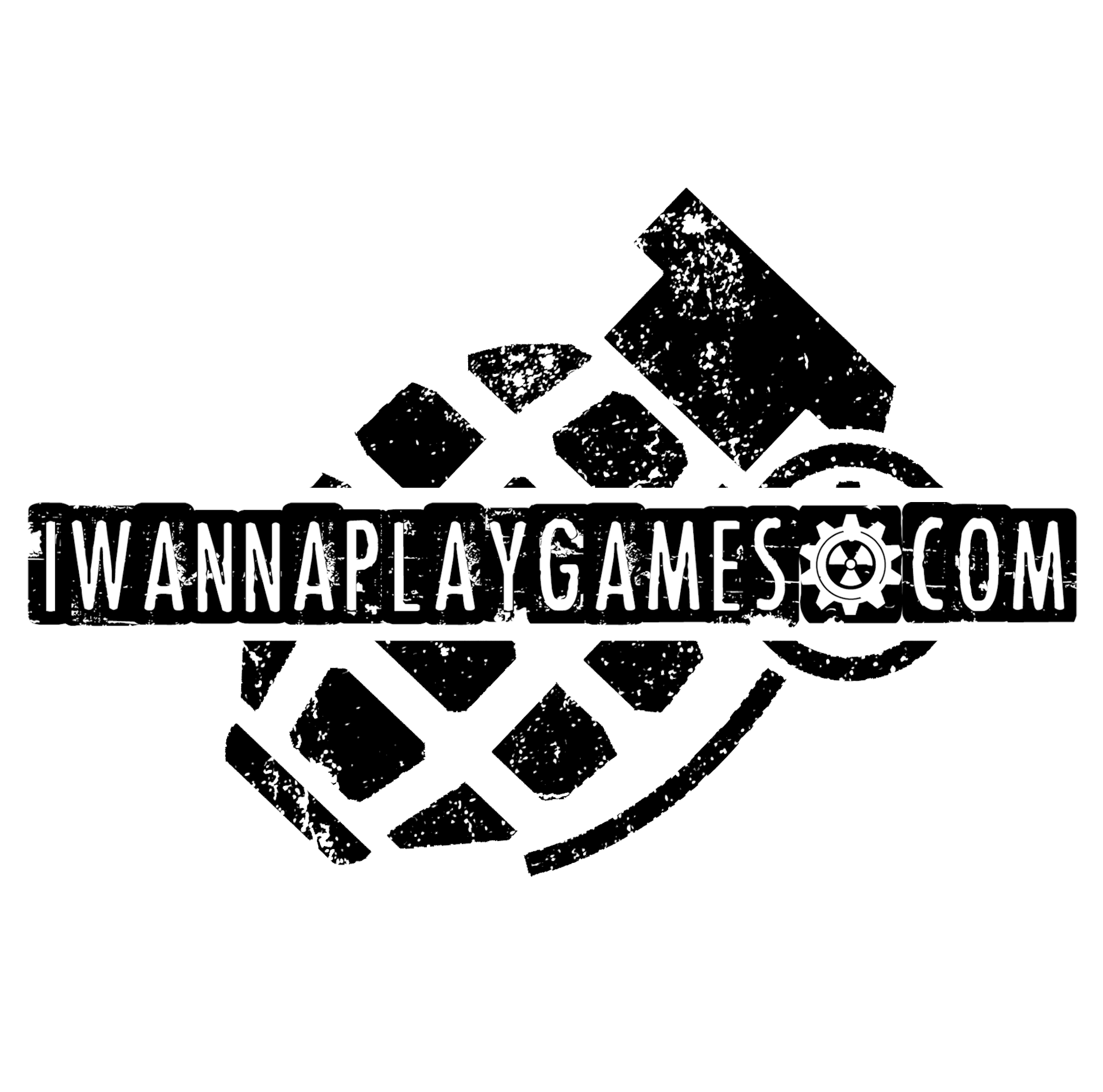 IWPG primary logo, black on white